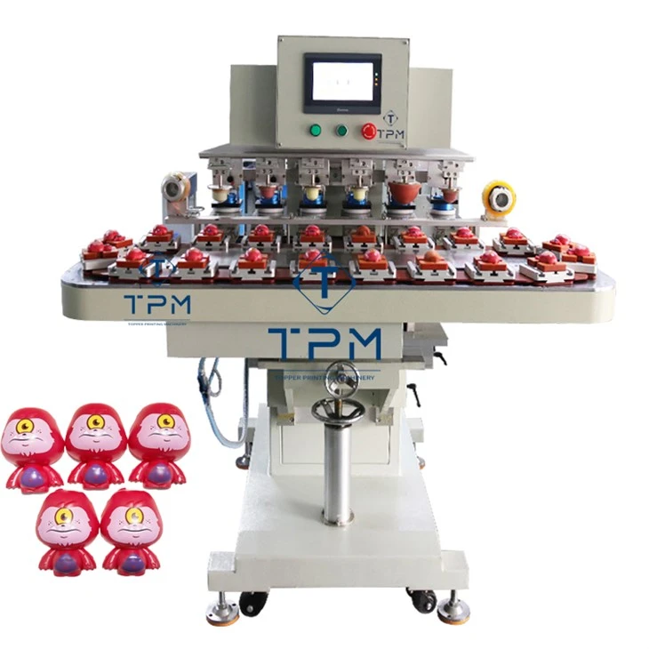 Tampografia semiautomàtica pneumàtica de 6 colors